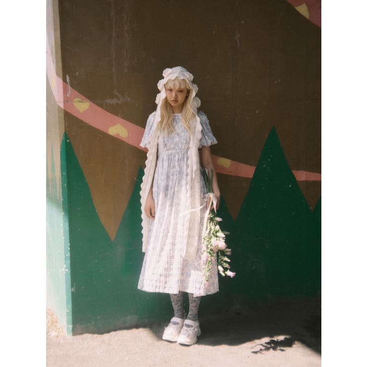 お花咲いたバラクラバマフラー | merry jenny | 詳細画像3 