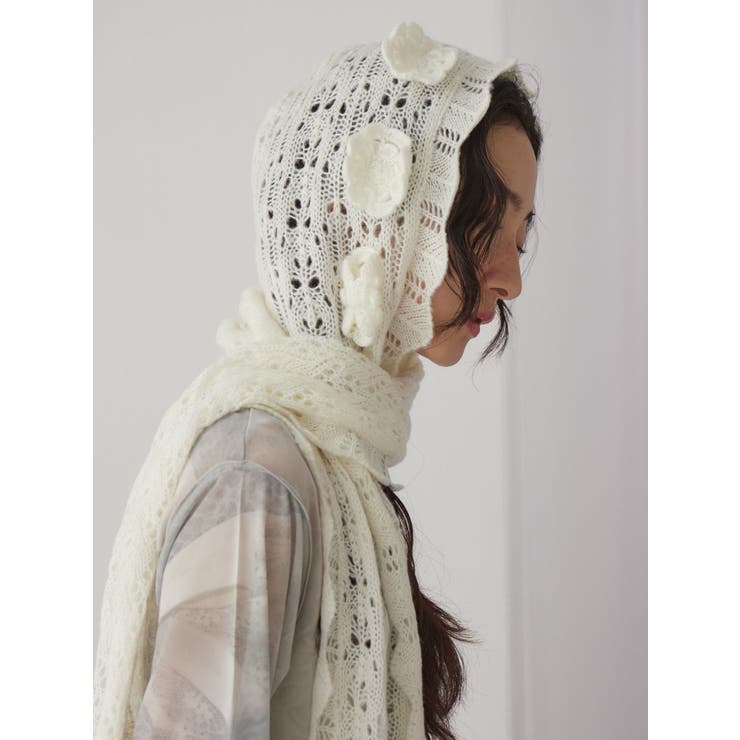 お花咲いたバラクラバマフラー | merry jenny | 詳細画像6 