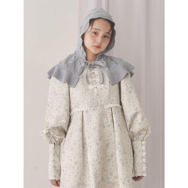 ケープカラーニットフーディー | merry jenny | 詳細画像12 