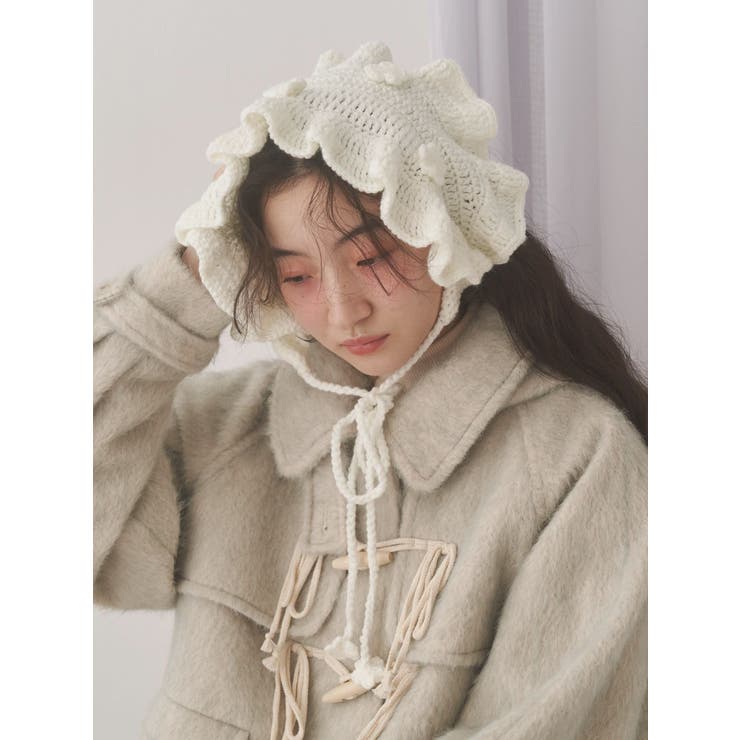 お花のニットヘッドドレス | merry jenny | 詳細画像1 