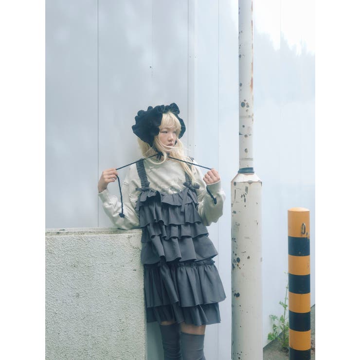 お花のニットヘッドドレス | merry jenny | 詳細画像5 