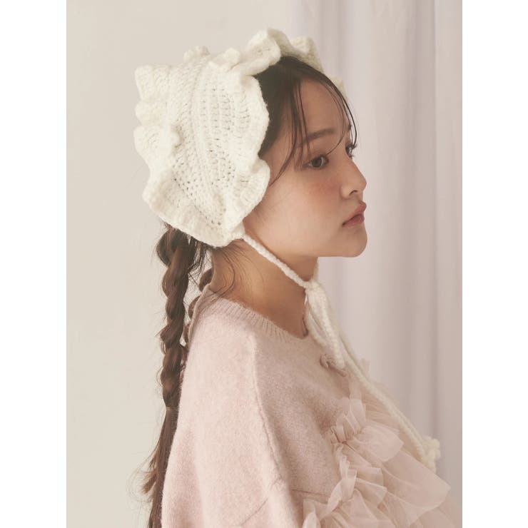 お花のニットヘッドドレス | merry jenny | 詳細画像6 