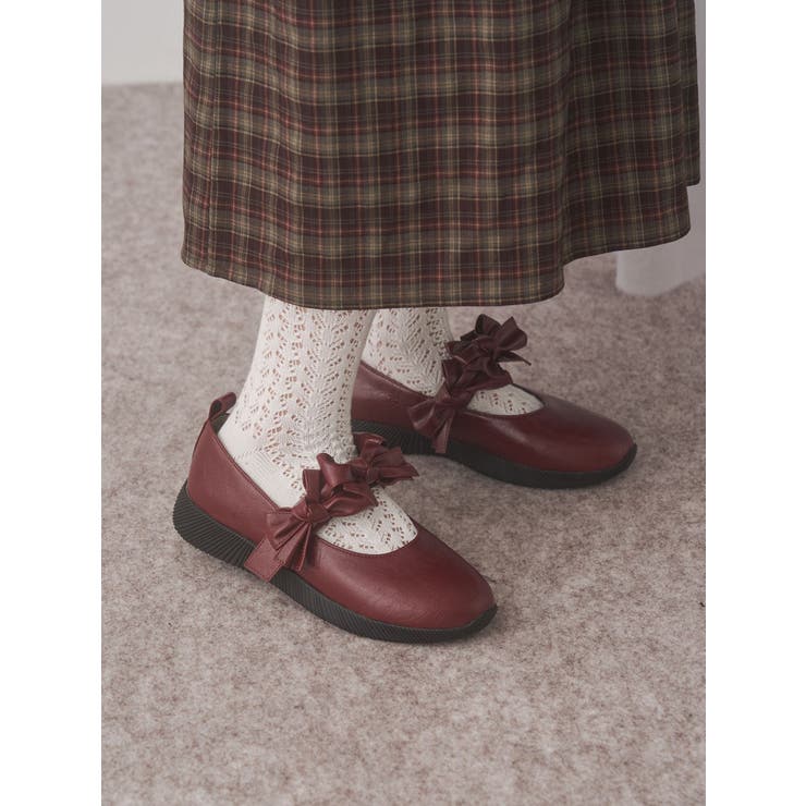 ボルドー | ribbonメリージェーン | merry jenny