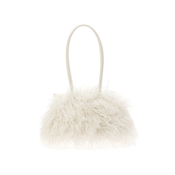 ribbonフェイクファーボストンbag | merry jenny | 詳細画像16 