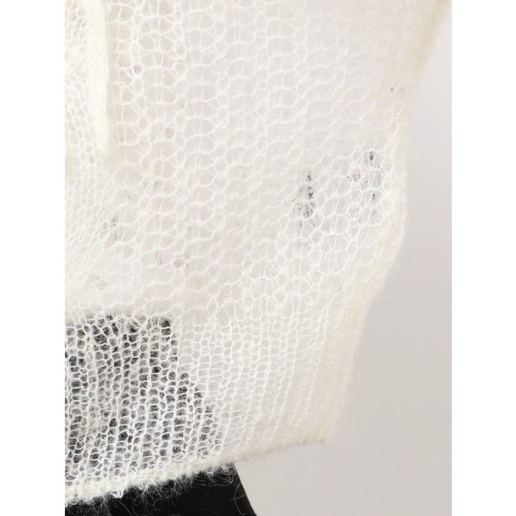 透かし編みリボンニット | merry jenny | 詳細画像27 