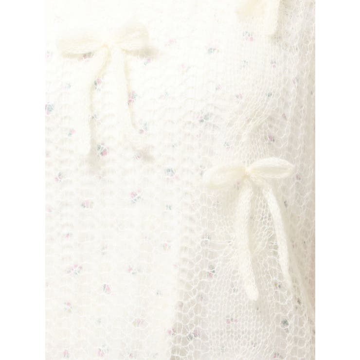 透かし編みリボンニット | merry jenny | 詳細画像32 