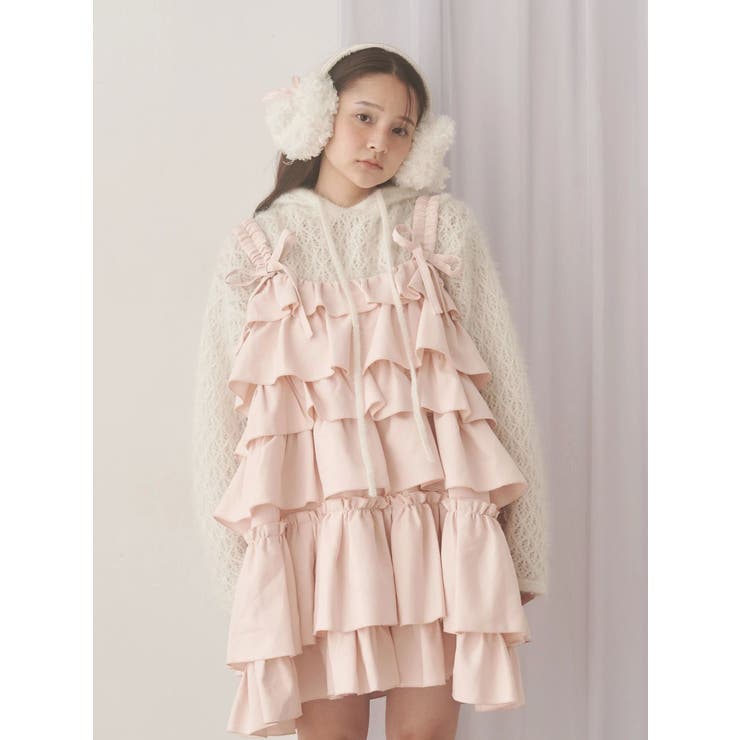 rabbit lace knit tops | merry jenny | 詳細画像26 