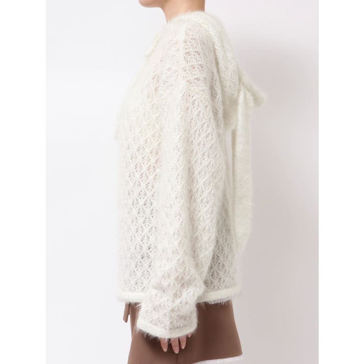 rabbit lace knit tops | merry jenny | 詳細画像30 