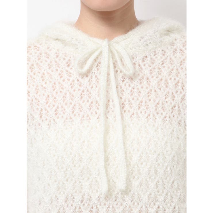 rabbit lace knit tops | merry jenny | 詳細画像32 