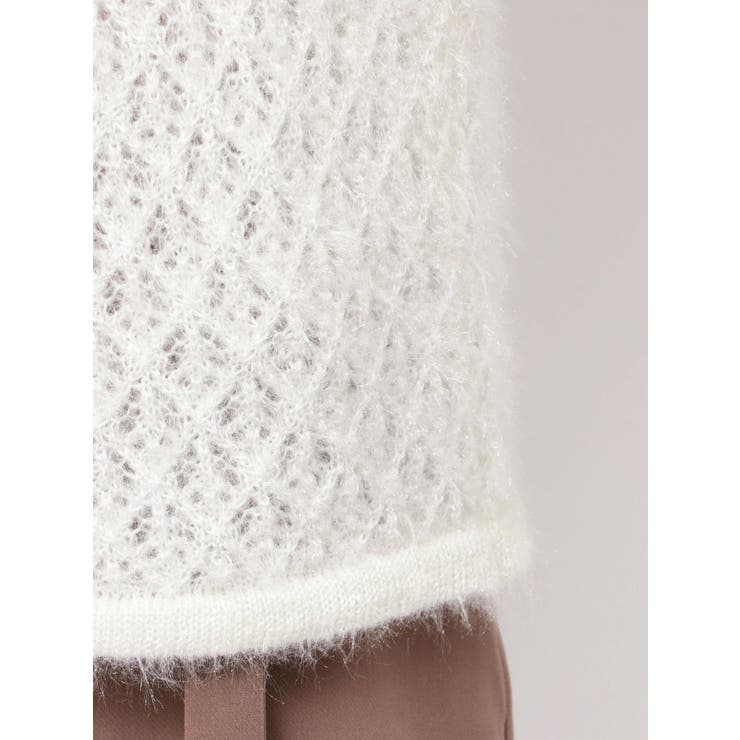 rabbit lace knit tops | merry jenny | 詳細画像34 