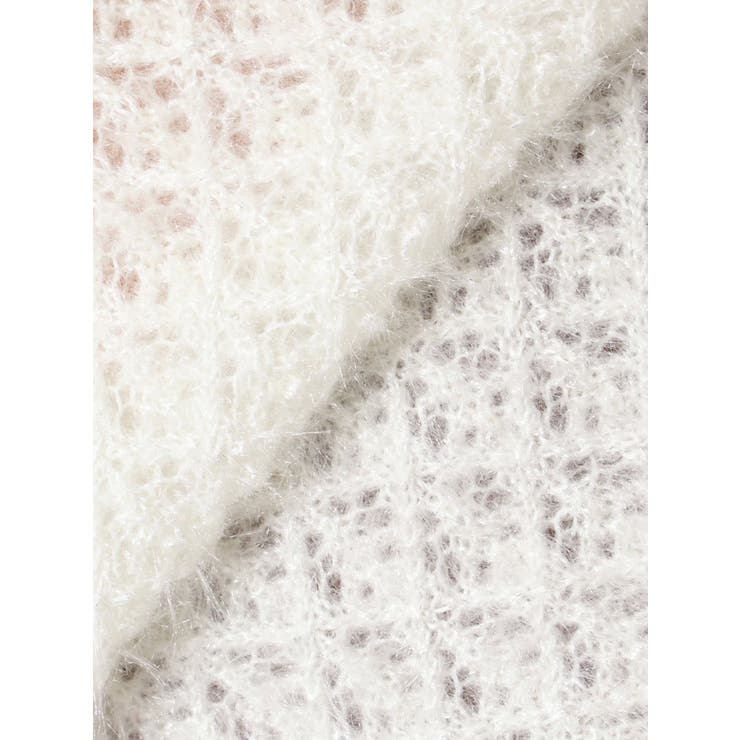 rabbit lace knit tops | merry jenny | 詳細画像35 