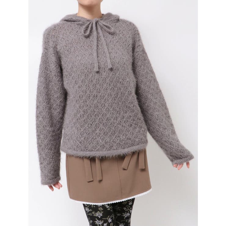 rabbit lace knit tops | merry jenny | 詳細画像39 