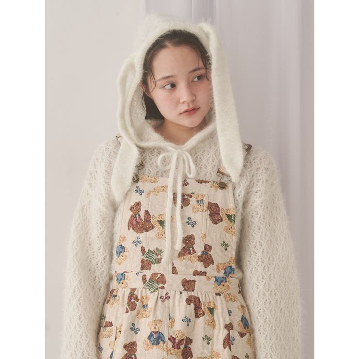 rabbit lace knit tops | merry jenny | 詳細画像9 