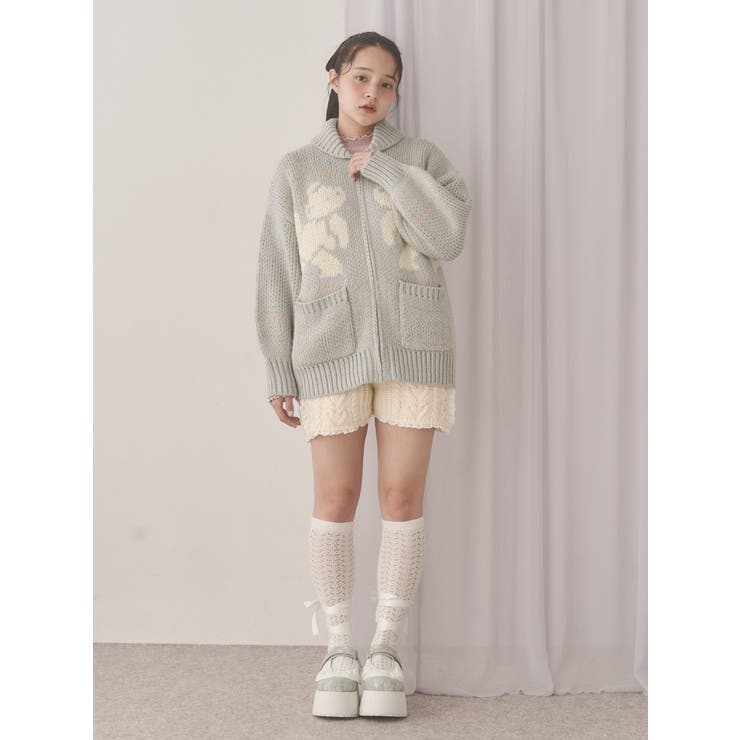 メロウリブニットtops | merry jenny | 詳細画像16 