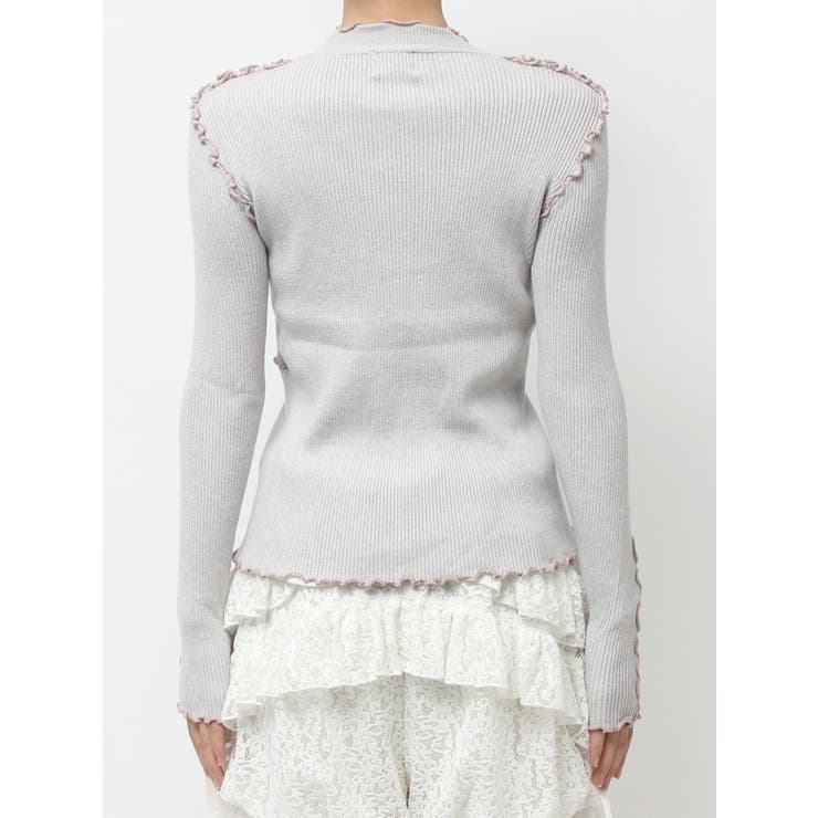 メロウリブニットtops | merry jenny | 詳細画像23 