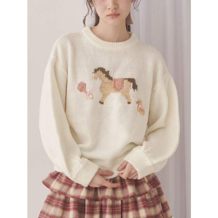 ベイビーニットトップス | merry jenny | 詳細画像1 