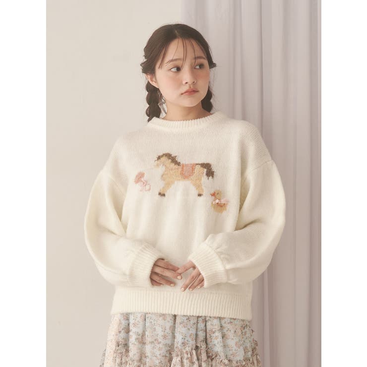 ベイビーニットトップス | merry jenny | 詳細画像4 