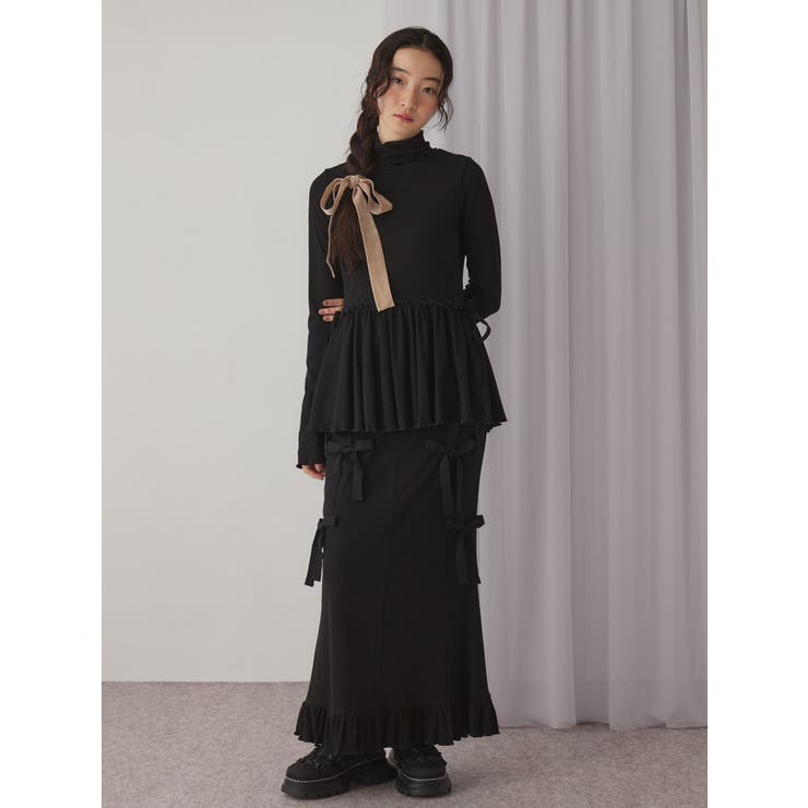 ギャザーペプラムカットtops | merry jenny | 詳細画像15 