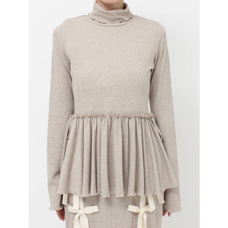 ギャザーペプラムカットtops | merry jenny | 詳細画像17 