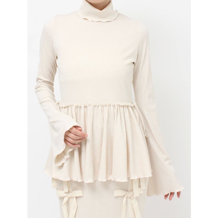 ギャザーペプラムカットtops | merry jenny | 詳細画像28 