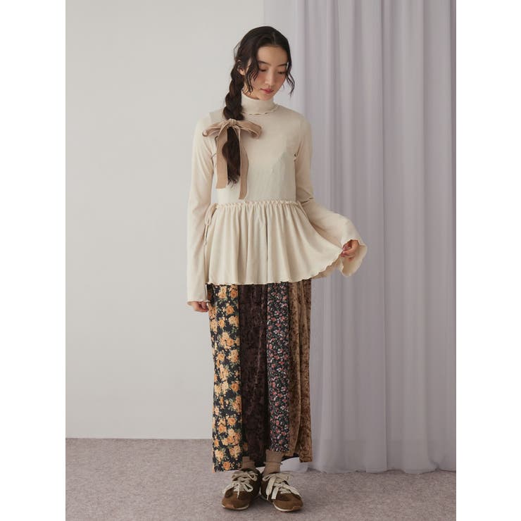 ギャザーペプラムカットtops | merry jenny | 詳細画像6 