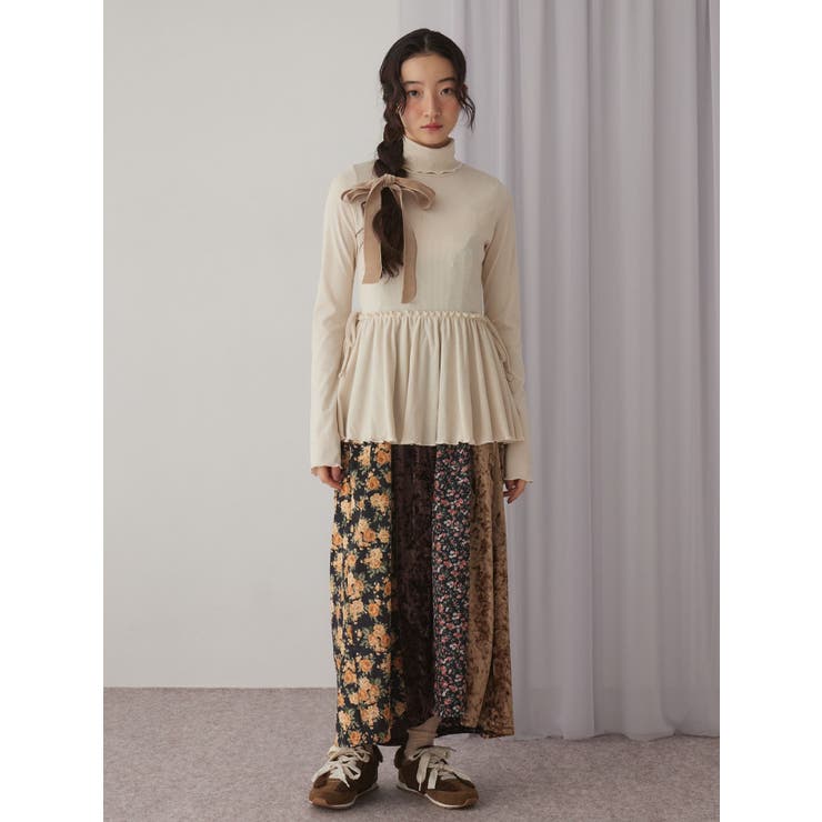 ギャザーペプラムカットtops | merry jenny | 詳細画像7 