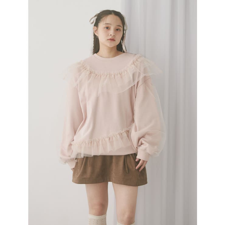 チュールパフスウェット | merry jenny | 詳細画像13 