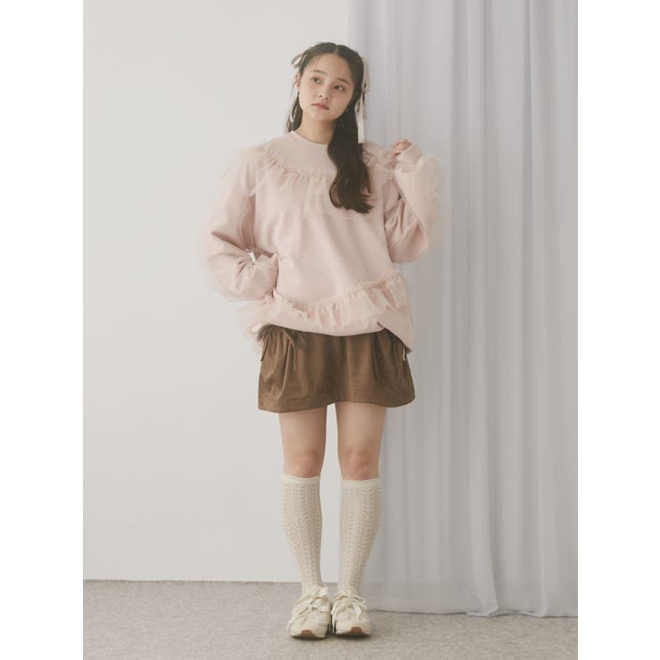 チュールパフスウェット | merry jenny | 詳細画像15 