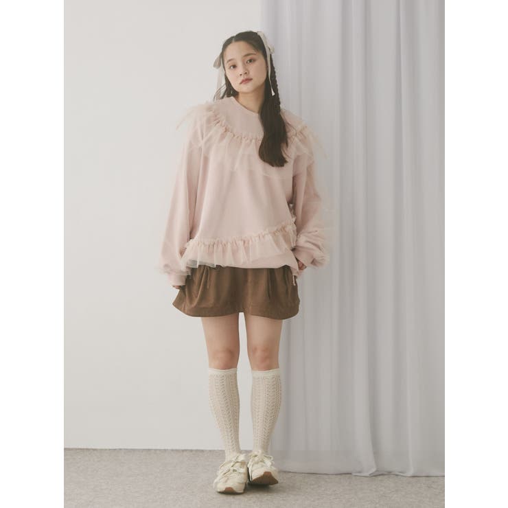 チュールパフスウェット | merry jenny | 詳細画像16 