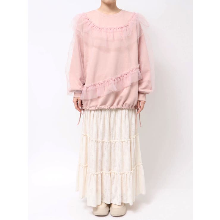 チュールパフスウェット | merry jenny | 詳細画像26 