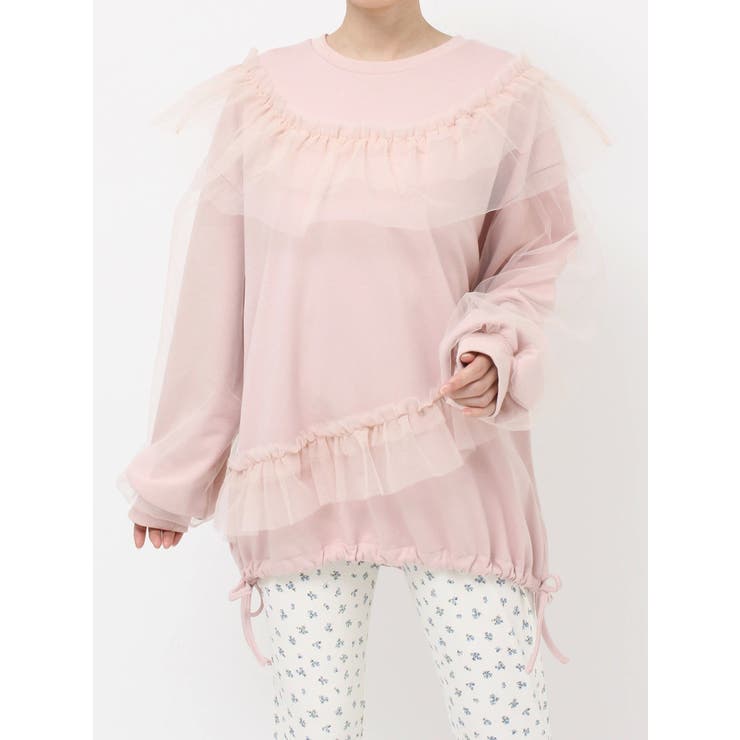 チュールパフスウェット | merry jenny | 詳細画像31 