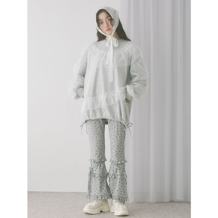 チュールパフスウェット | merry jenny | 詳細画像5 