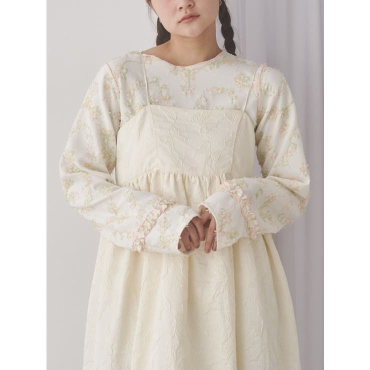 flower pastel tops | merry jenny | 詳細画像1 