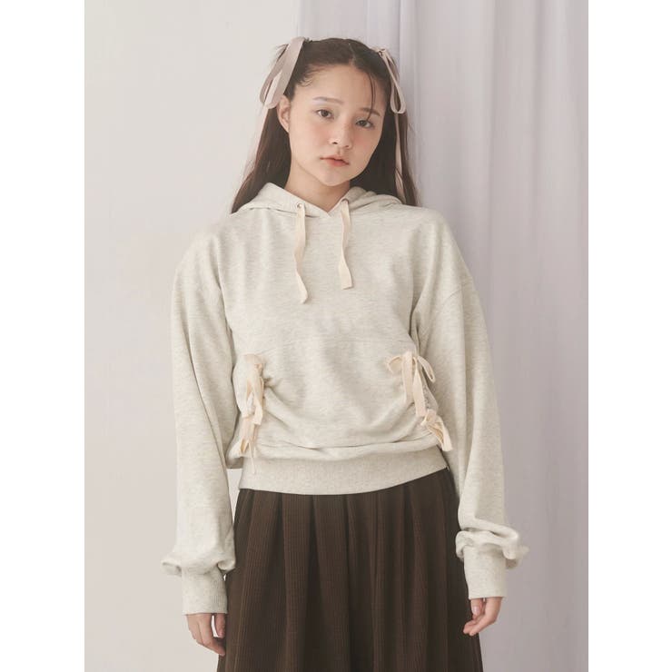 ribbon ribbon hoodie | merry jenny | 詳細画像3 