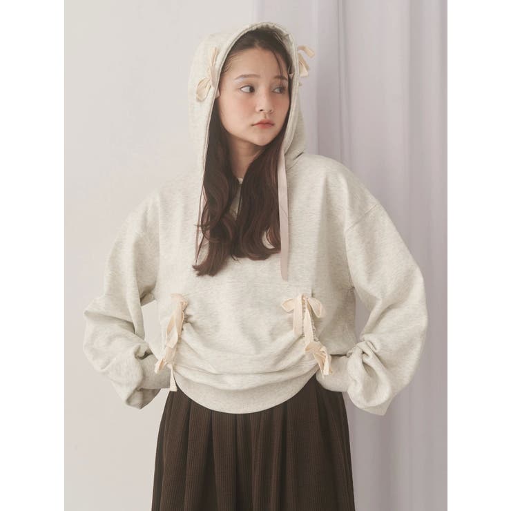 ribbon ribbon hoodie | merry jenny | 詳細画像4 