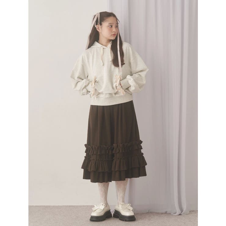 ribbon ribbon hoodie | merry jenny | 詳細画像6 