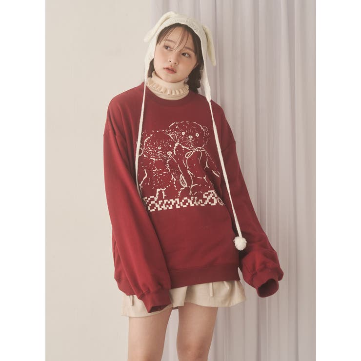 Nounou Bearスウェット | merry jenny | 詳細画像3 