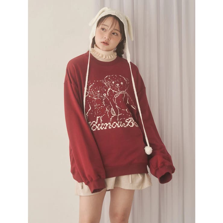 Nounou Bearスウェット | merry jenny | 詳細画像30 