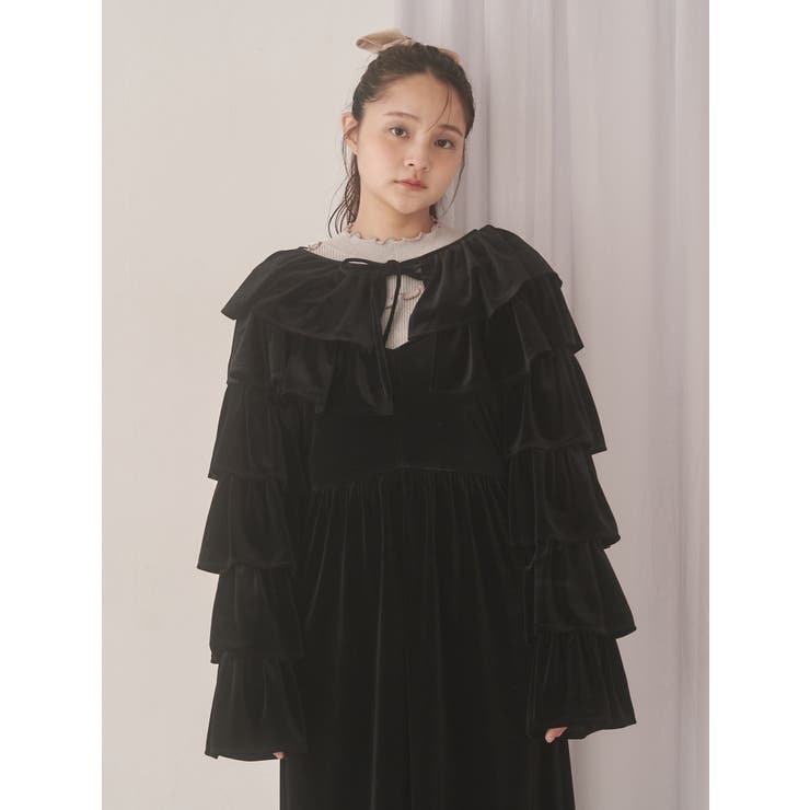 ベロアティアードボレロ | merry jenny | 詳細画像3 