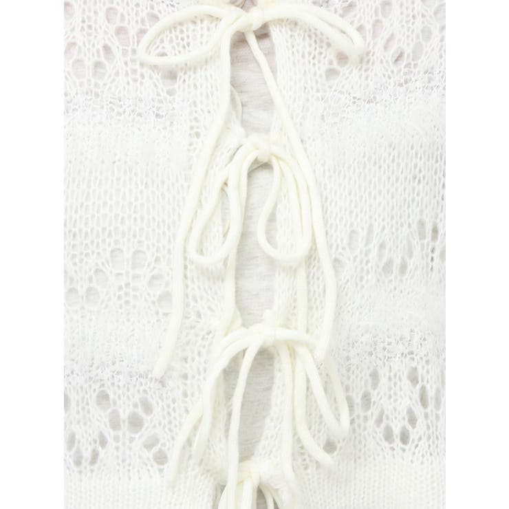 fluffy border cardigan | merry jenny | 詳細画像39 