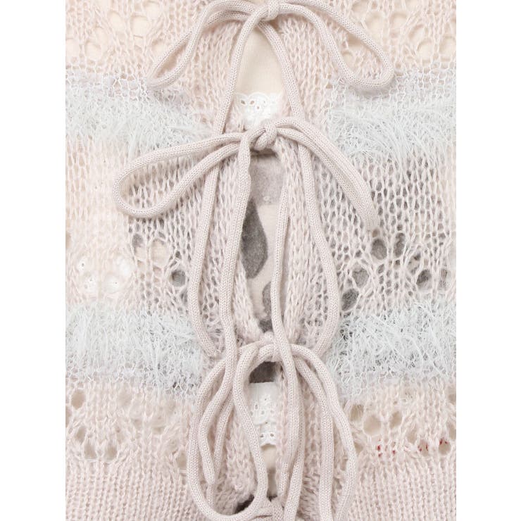 fluffy border cardigan | merry jenny | 詳細画像41 