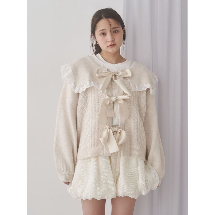 セーラーリボンカーディガン | merry jenny | 詳細画像11 