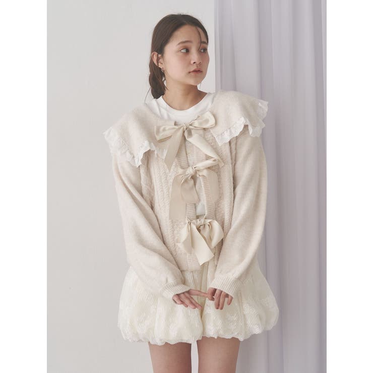 セーラーリボンカーディガン | merry jenny | 詳細画像12 