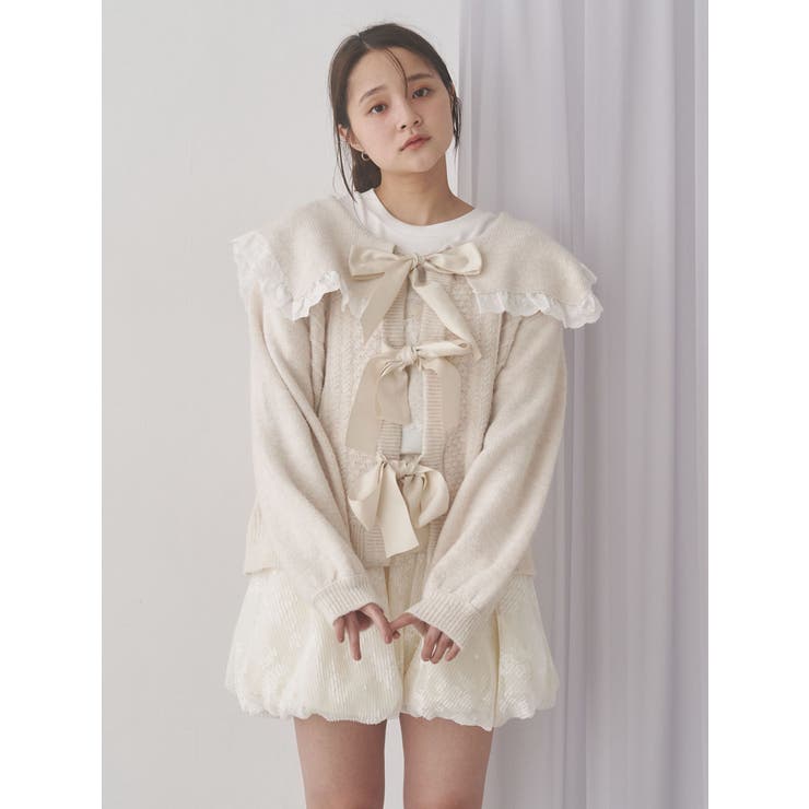 セーラーリボンカーディガン | merry jenny | 詳細画像13 