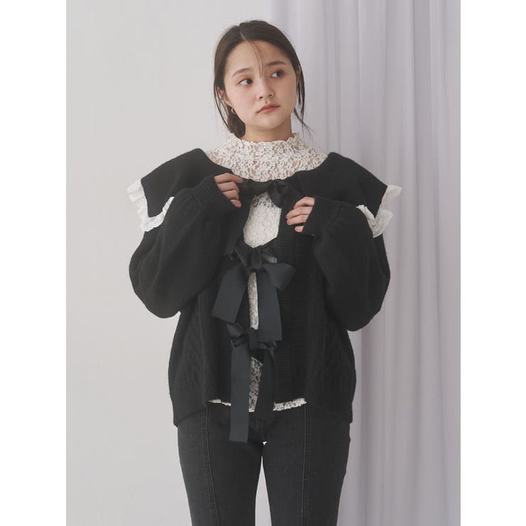 セーラーリボンカーディガン | merry jenny | 詳細画像14 