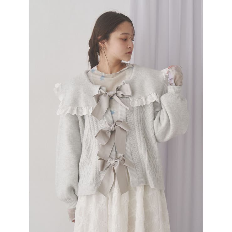 セーラーリボンカーディガン | merry jenny | 詳細画像19 