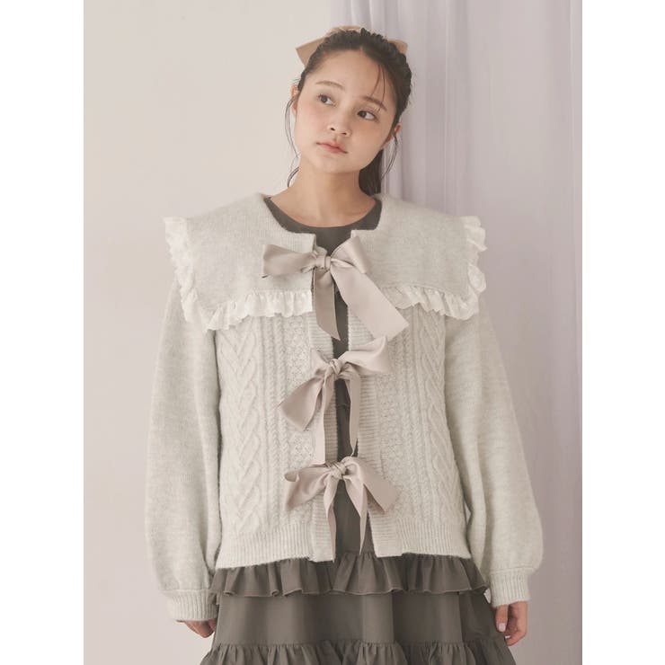 セーラーリボンカーディガン | merry jenny | 詳細画像24 