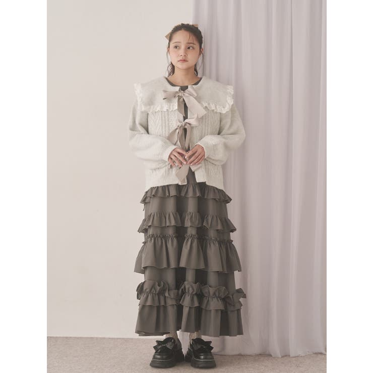 セーラーリボンカーディガン | merry jenny | 詳細画像3 