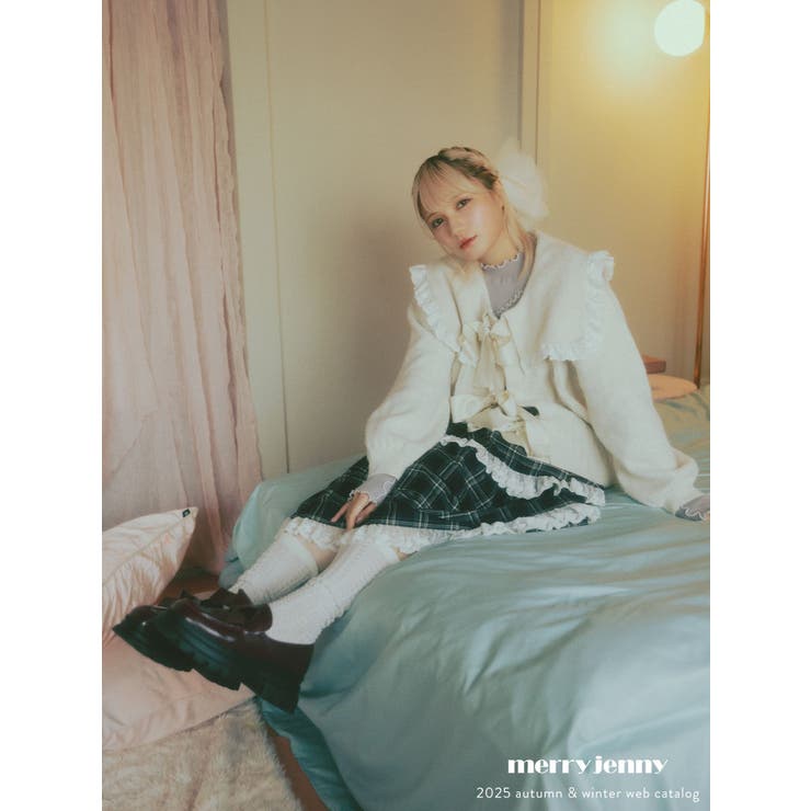 セーラーリボンカーディガン | merry jenny | 詳細画像7 