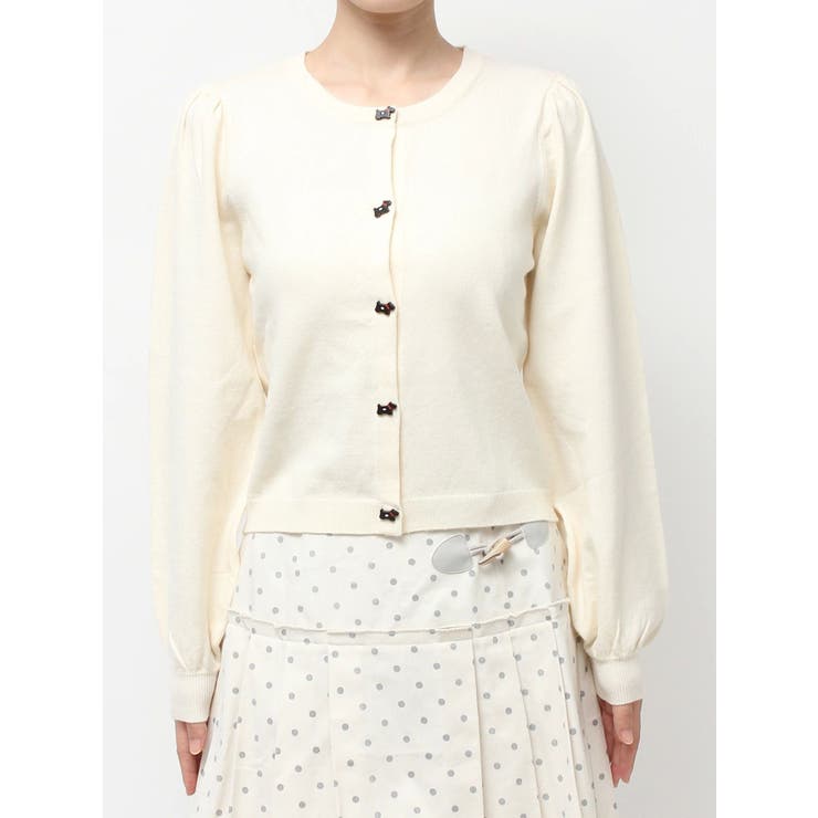 terrier button knit cardigan | merry jenny | 詳細画像19 